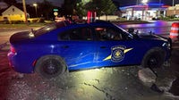 Impaired driver hits MSP trooper in Eastpointe