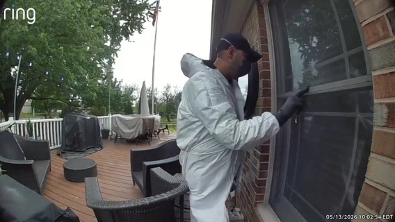 Livonia hazmat suit suspect attempts to enter Newburgh home, leading to police search