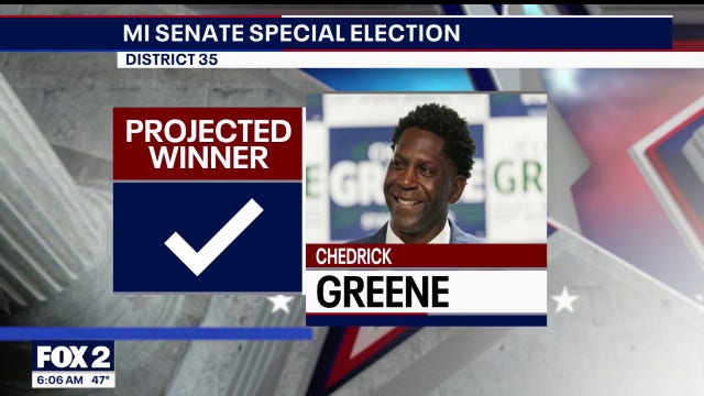 Chedrick Greene wins special election for state senate in Mid-Michigan