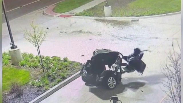 Warren woman bruised after car was split in half by speeding driver in Sterling Heights