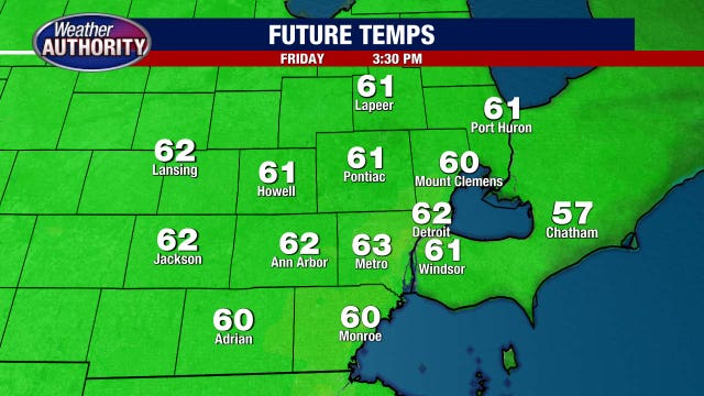 Metro Detroit weather: A cool start but a nice stretch of weather is arriving