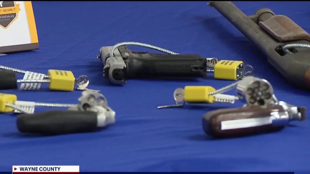 Gun storage safety campaign by Wayne County prosecutor works to keep kids safe