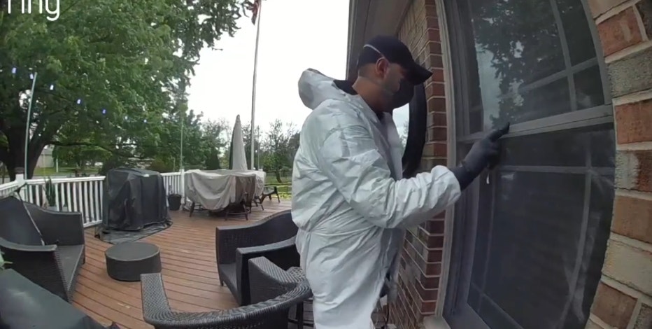 Livonia hazmat suit suspect attempts to enter Newburgh home, leading to police search