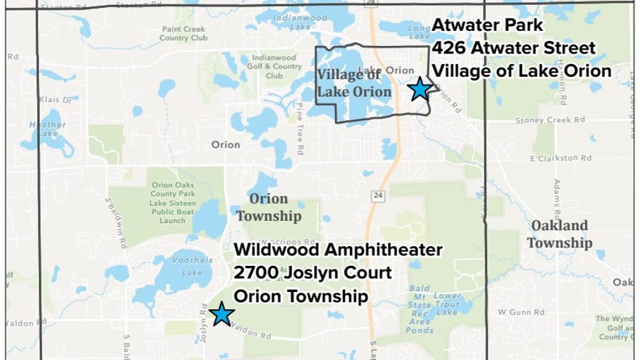 Auburn Hills Water Main Break Could Leave Some Oakland County Residents Water Truck Map 