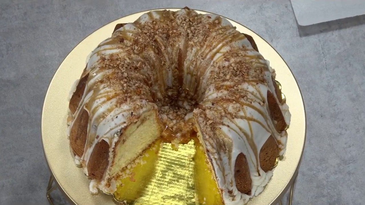 Recipe: Caramel apple pound cake