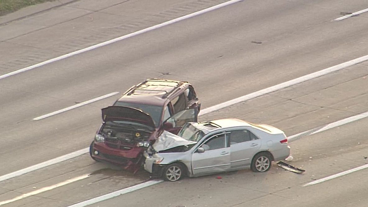 Victim hit by vehicle after getting flat tire on I-96 in Detroit
