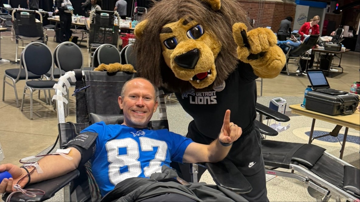 Michigan patients need blood donors. Lions fans can help answer the call.