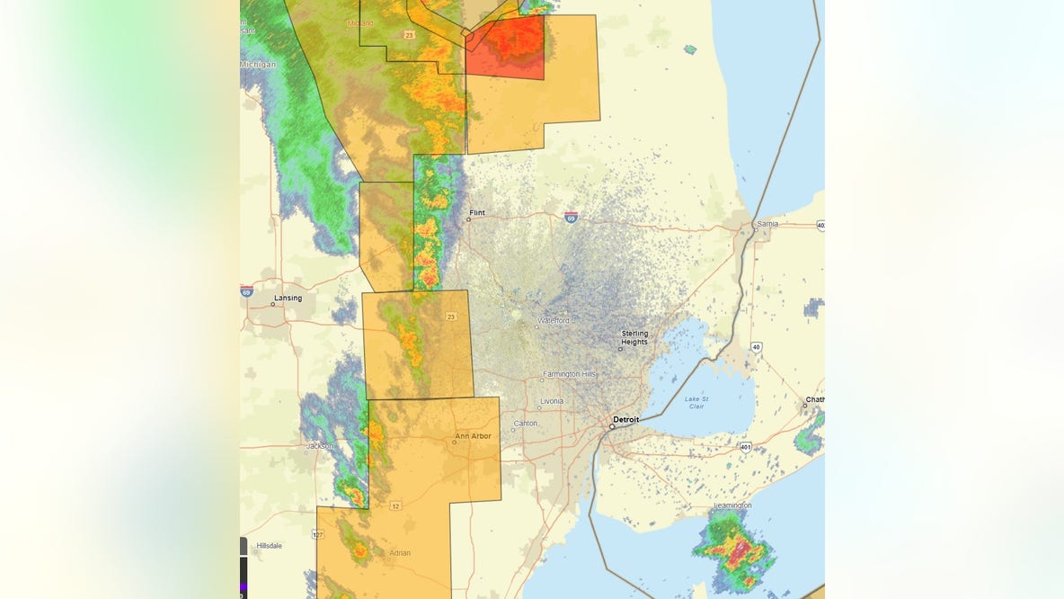 Metro Detroit severe weather: Hot day leads to severe storms across Michigan