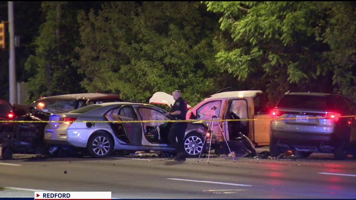 Wrong-way driver killed after crashing into 7 vehicles on Telegraph