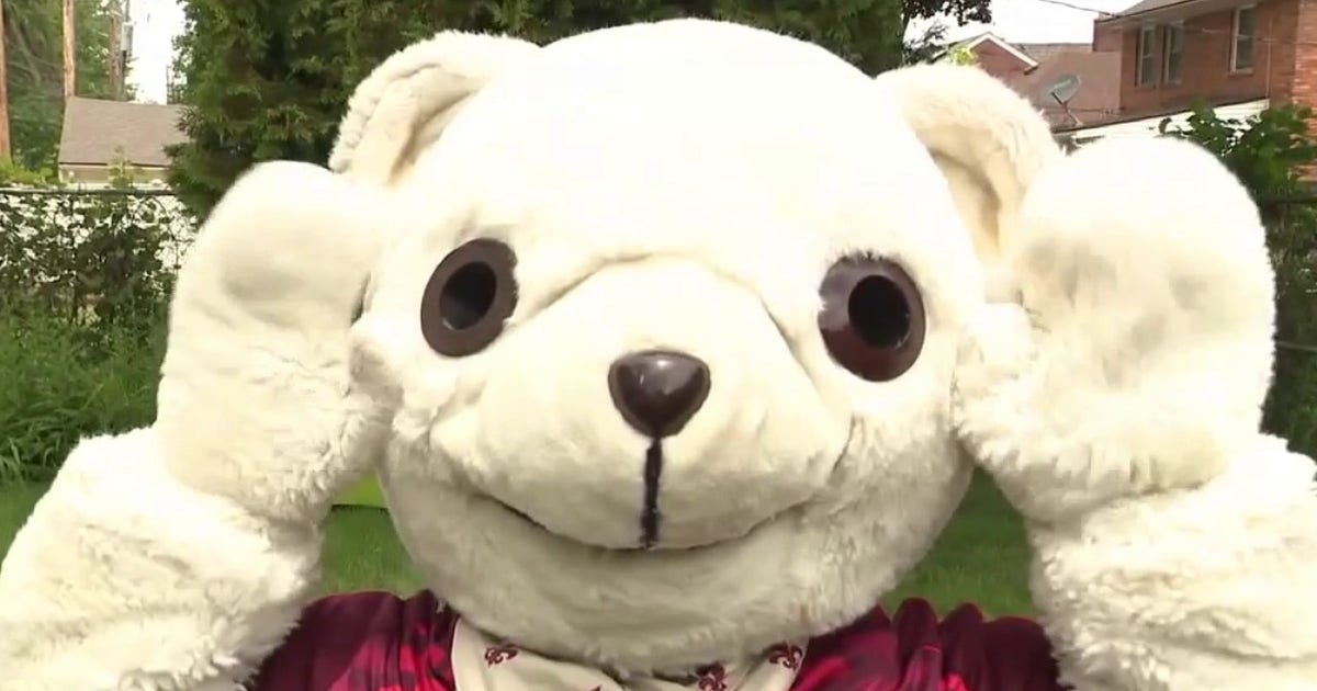 Detroit City Football Club's mascot ‘Friendly the Bear' returns after being stolen