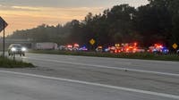 Northbound I-275 reopens after rolled over semi closes all lanes near Ecorse