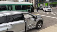 DDOT bus crash on Woodward and Elizabeth Street sends four to the hospital