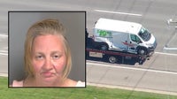 Clinton Township woman accused of crashing stolen U-Haul van after fleeing police