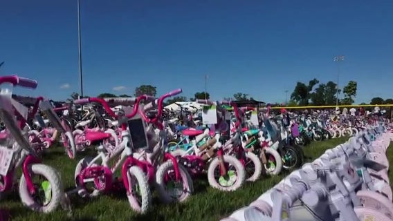 Hundreds of Detroit children ride away with free bikes at 'Occupy the Summer' Event