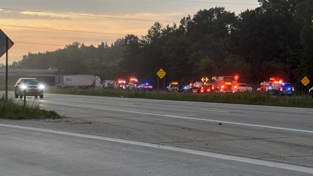 Northbound I-275 reopens after rolled over semi closes all lanes near Ecorse
