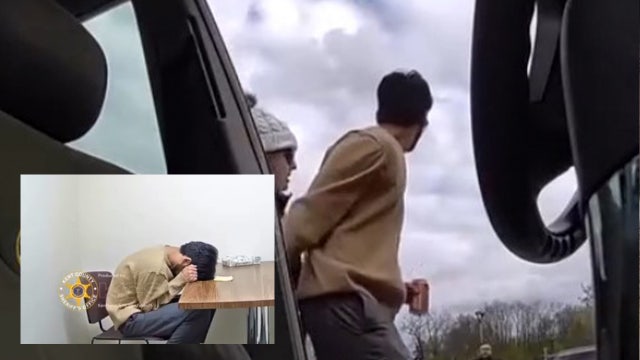 Undercover officer busts suspected scammer in Michigan, video shows