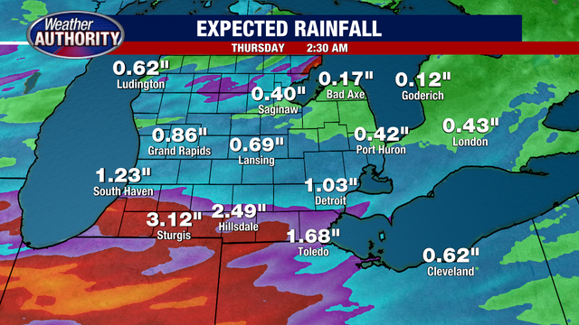 Metro Detroit under flood watch as thunderstorms take aim Wednesday night