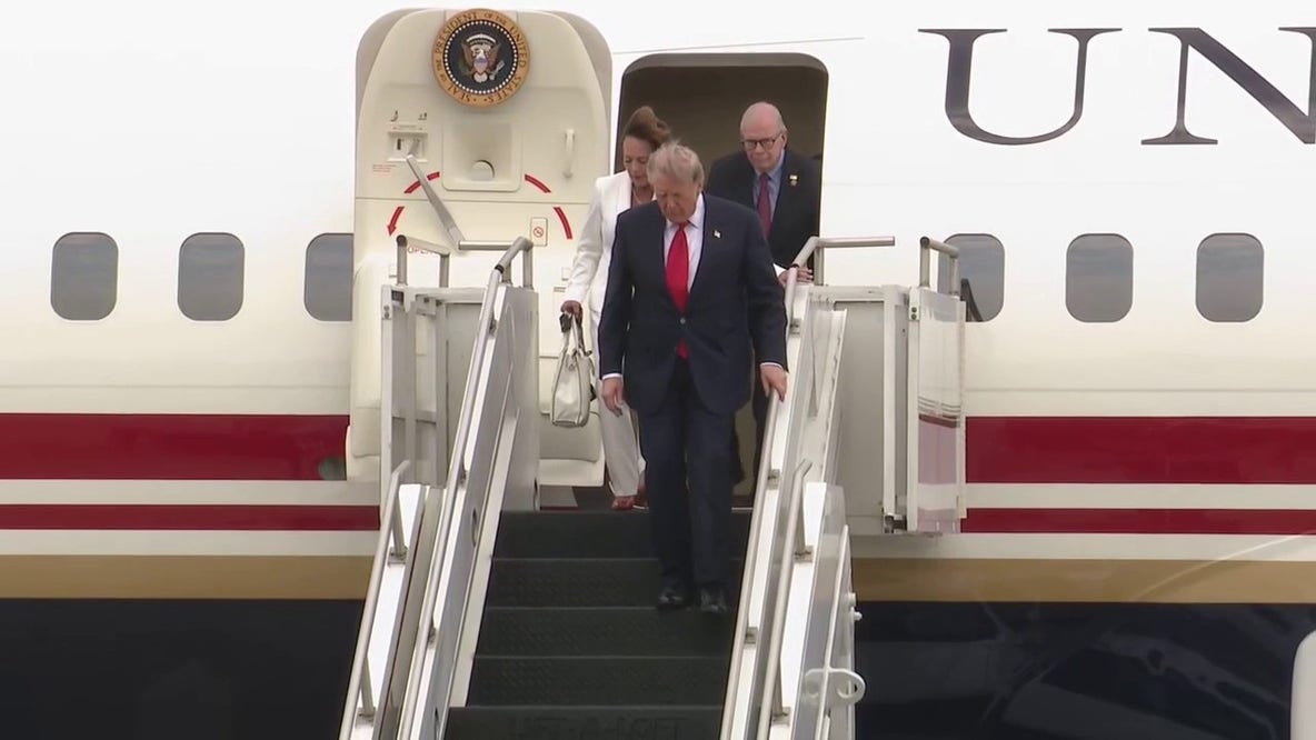 Trump in Michigan: President promotes manufacturing during visit to GM Proving Ground