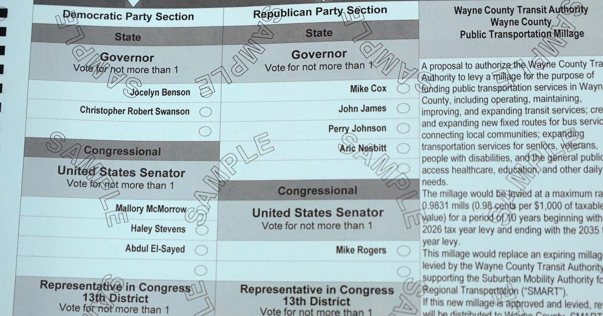 Michigan primary election tomorrow: Voter guide