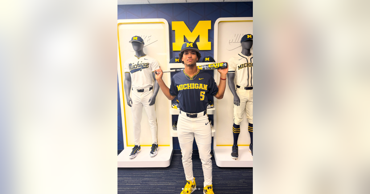 Former Tigers all-star's son commits to Michigan