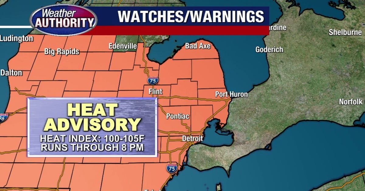 Heat advisory continues Wednesday as 90 degree-plus temps blanket state