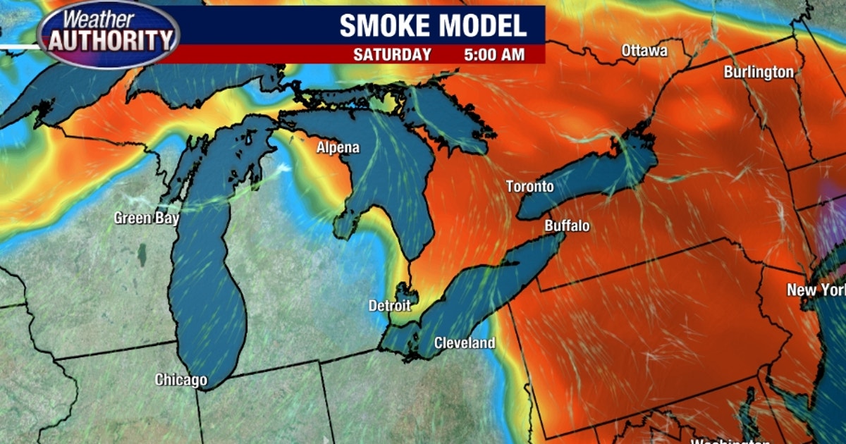 Air Quality Alert continues with Canadian smoke causing hazardous condition