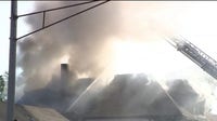 Hamtramck family jumps from burning home after blaze tears through house