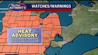 Heat advisory continues Wednesday as 90 degree-plus temps blanket state
