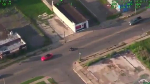 ATV theft suspect leads police on wild chase through Detroit
