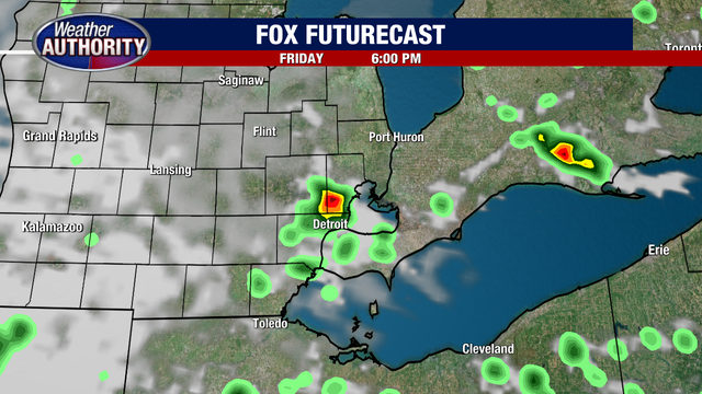 Metro Detroit Weather: Lingering storm risk Friday