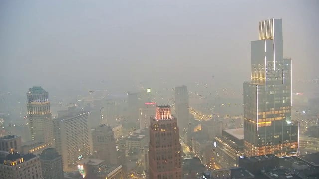Michigan AQI: Canadian wildfire smoke blankets metro Detroit