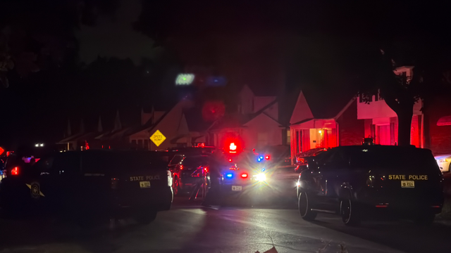 Large police presence on Detroit's west side, one person detained