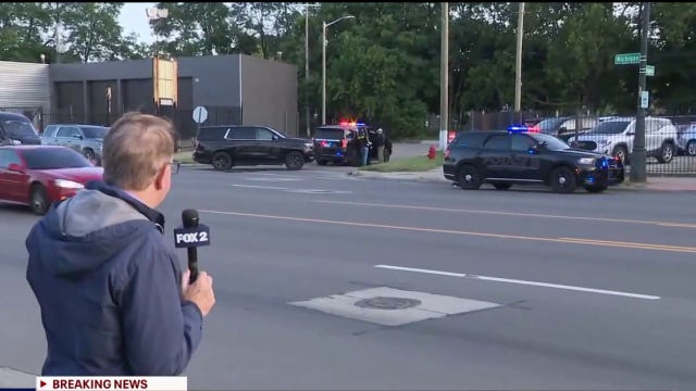 Large Sterling Heights police operation swarms SW Detroit business