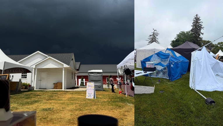 A portion of Sunday's paid admission will be donated to artisan vendors impacted by the weekend's storms. 