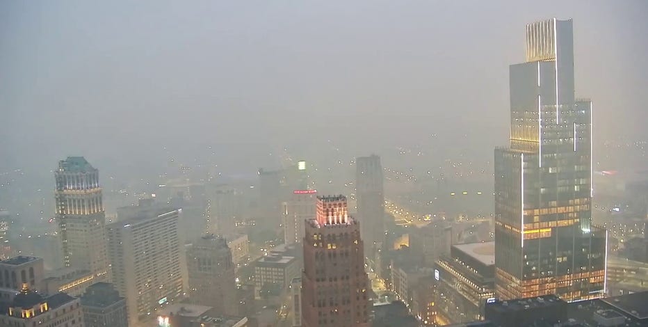 Michigan AQI: Canadian wildfire smoke blankets metro Detroit