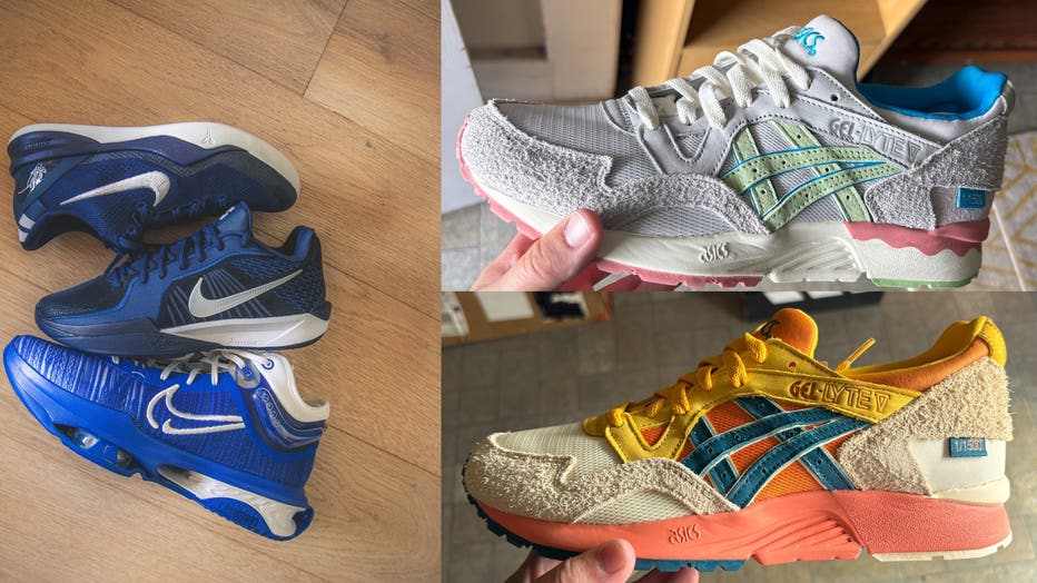 NW Goldberg Cares sneakers stolen ahead of community giveaway.