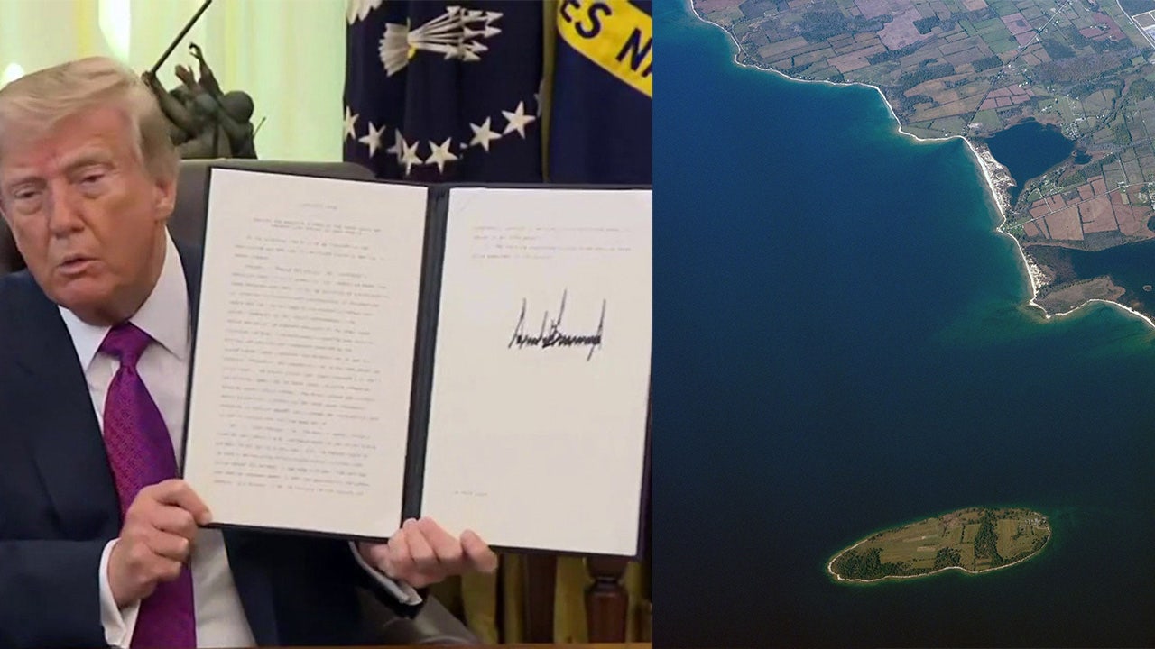Trump renames Lake Ontario to Lake America