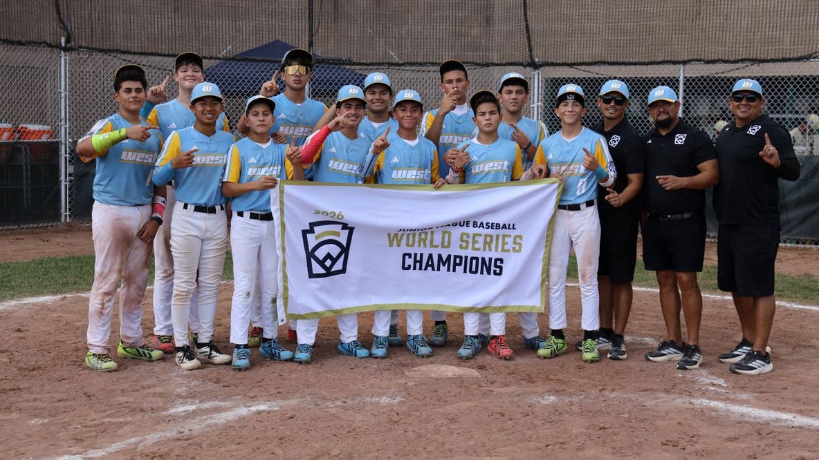 California tops 4-time defending Junior League World Series champions in extras at Taylor's Heritage Park