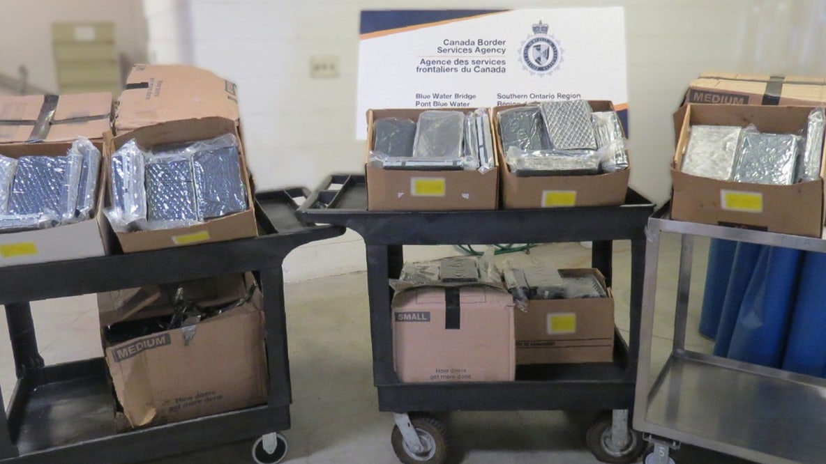 Massive cocaine bust at Blue Water Bridge