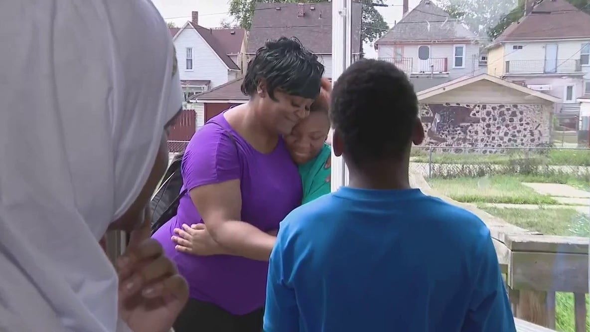 'My children have a home now': Teen valedictorian and homeless Detroit family surprised with new house