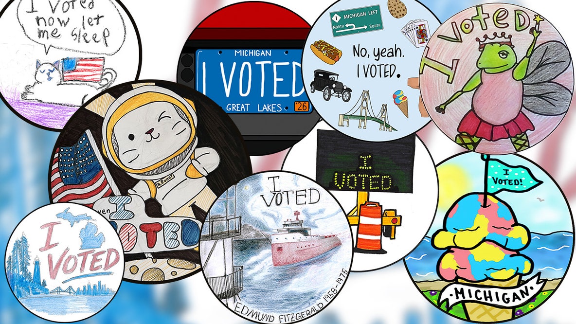 Michigan's 'I Voted' Sticker winners announced