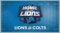 Lions vs. Colts: How to watch and stream today's preseason game