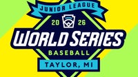 Junior League Baseball World Series to return to region