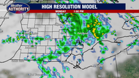 Metro Detroit weather: Showers Monday and humidity, too