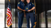 Trooper shot three times in Lodge traffic stop while making arrest, honored by state police
