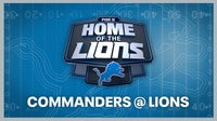 Lions vs. Commanders: How to watch and stream today's preseason game