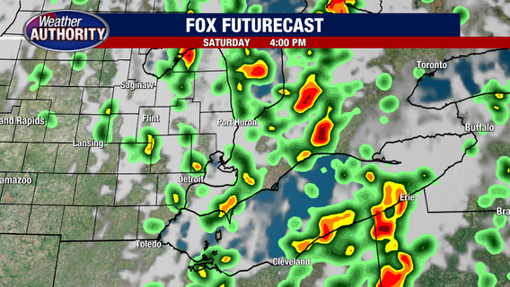 Metro Detroit Weather: Great-looking Friday underway; storms on Saturday
