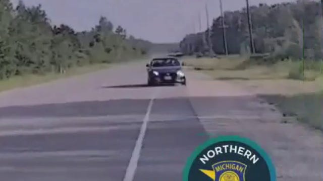 Allegedly drunk driver nearly runs MSP trooper off the road