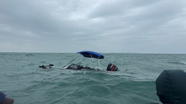 Good Samaritan rescues 3 from sinking fishing boat on Lake St. Clair