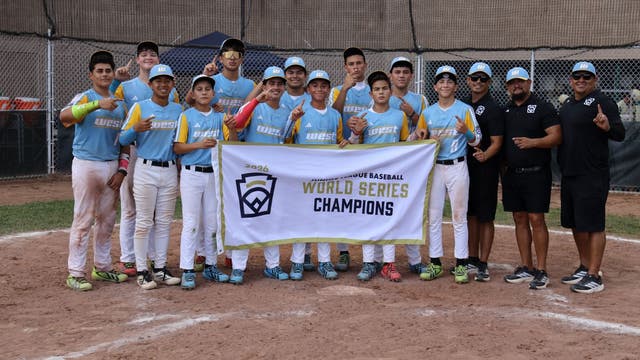 California tops 4-time defending Junior League World Series champions in extras at Taylor's Heritage Park